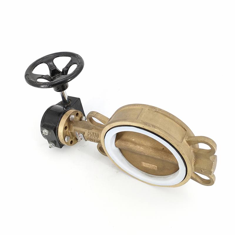 Nickel-aluminum bronze wafer butterfly valve Nickel-aluminum bronze wafer butterfly valve